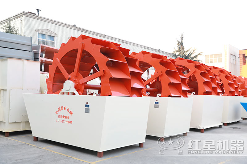大型輪斗式洗砂機參數(shù)，工作視頻及廠家介紹